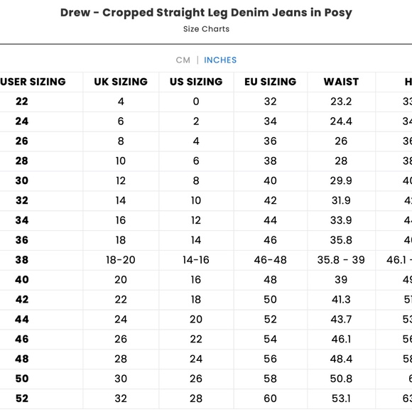 BNWT Lucy & Yak cropped Drew jeans in posey green - Picture 5 of 5